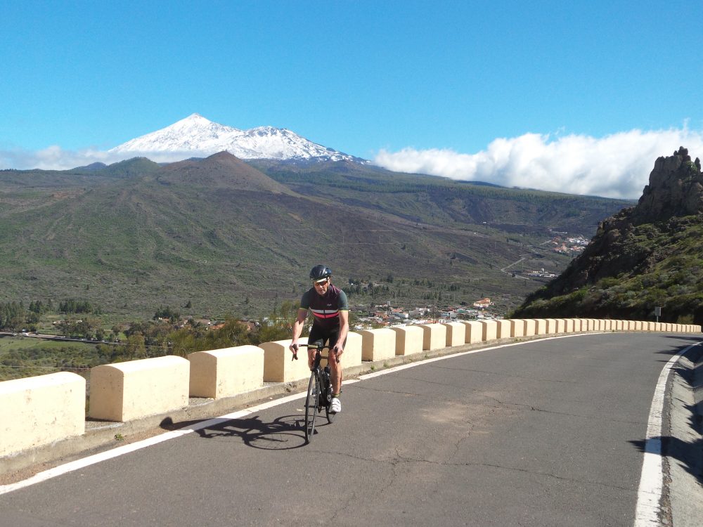 winter cycling in the canaries