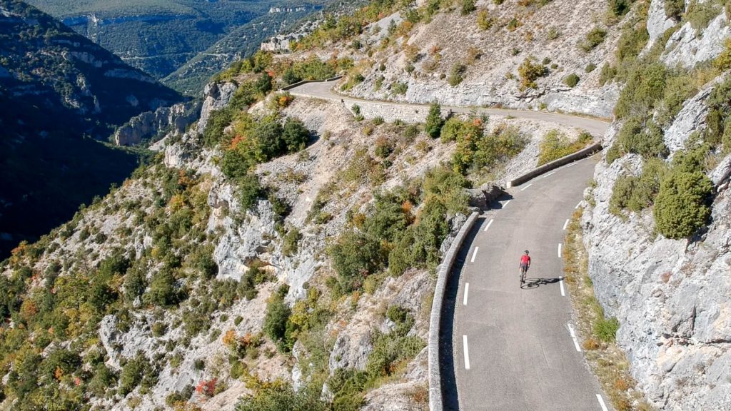 Descending the Gorge de Nesque with Marmot Tours