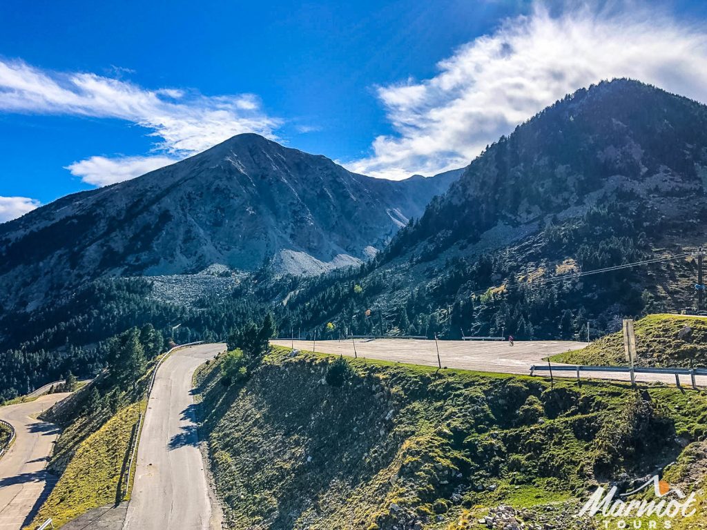 Vallter 2000 cycling climb with Marmot Tours supported road cycling holidays in Spain