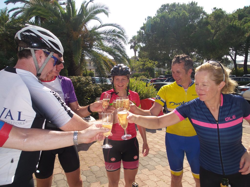 Fun Cycling holiday celebrations with Marmot Tours